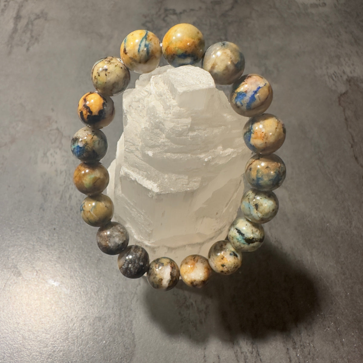 Mexican Jasper Armband für Erdung innere Ruhe und sanfte Stärke