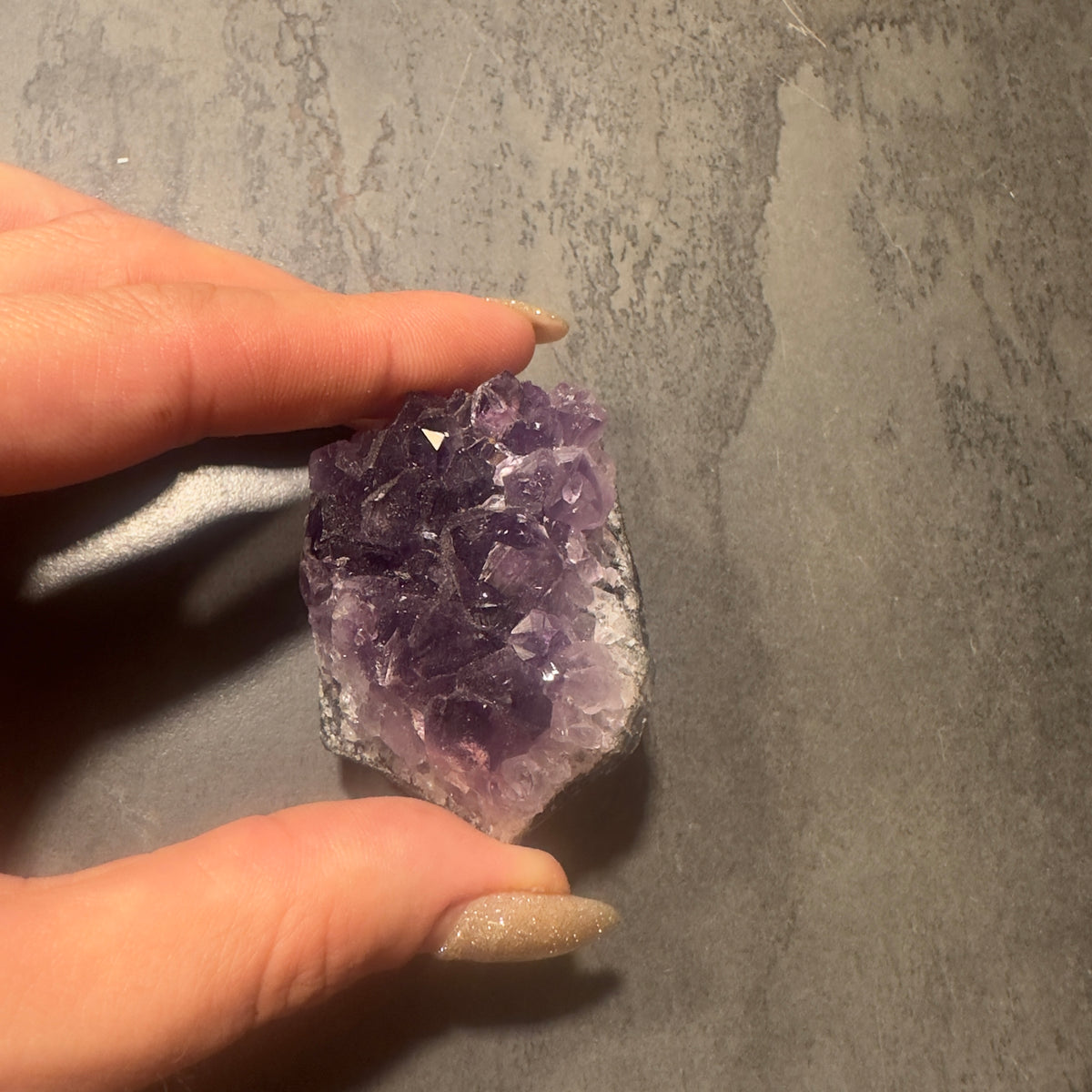 Amethyst Drüsen‑Handstück für Klarheit, Ruhe