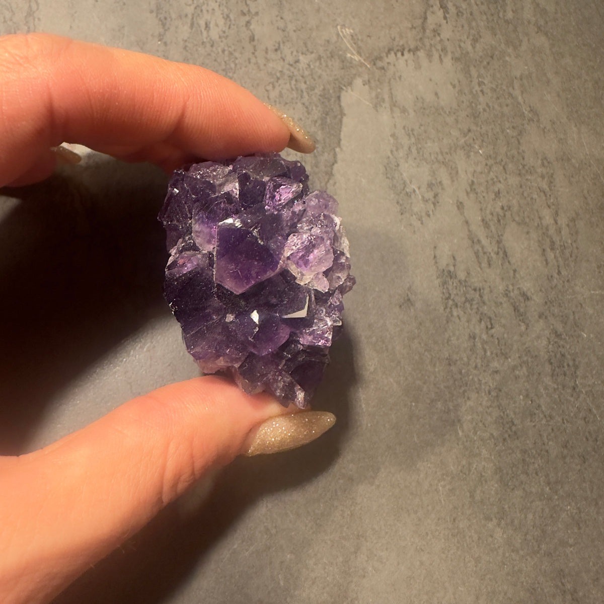 Amethyst Drüsen‑Handstück für Klarheit, Ruhe