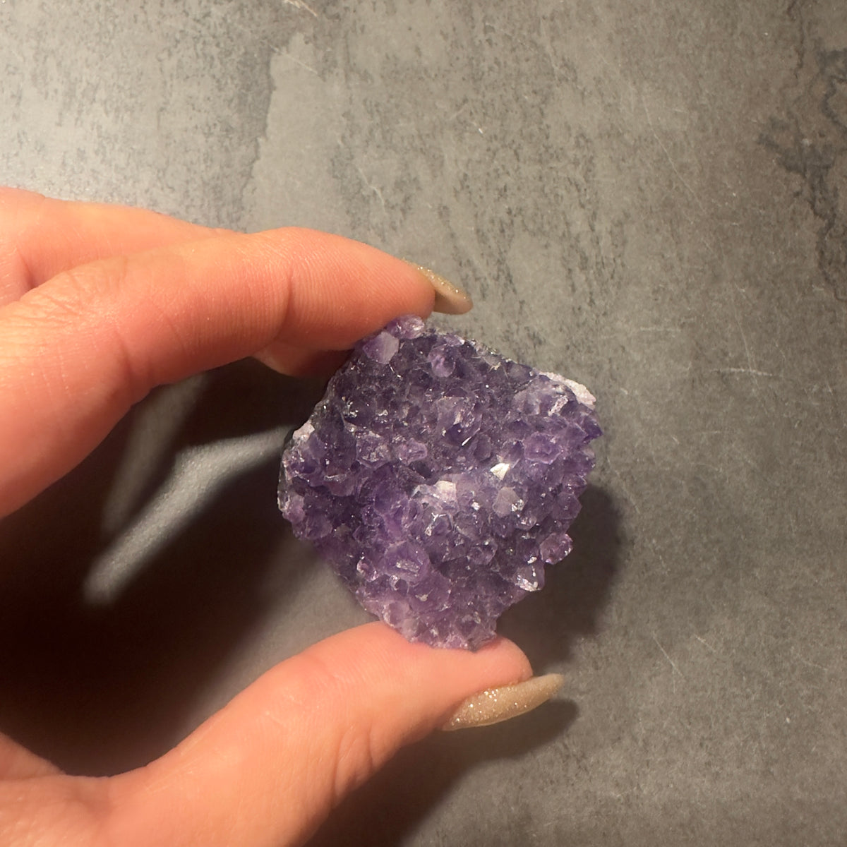 Amethyst Drüsen‑Handstück für Klarheit, Ruhe