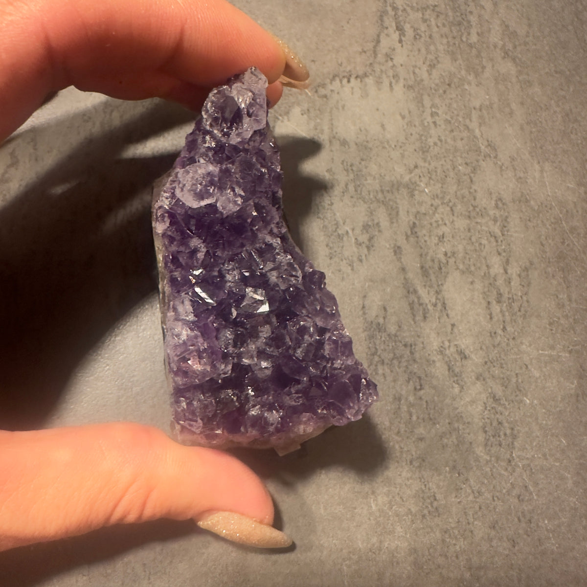 Amethyst Drüsen‑Handstück für Klarheit, Ruhe