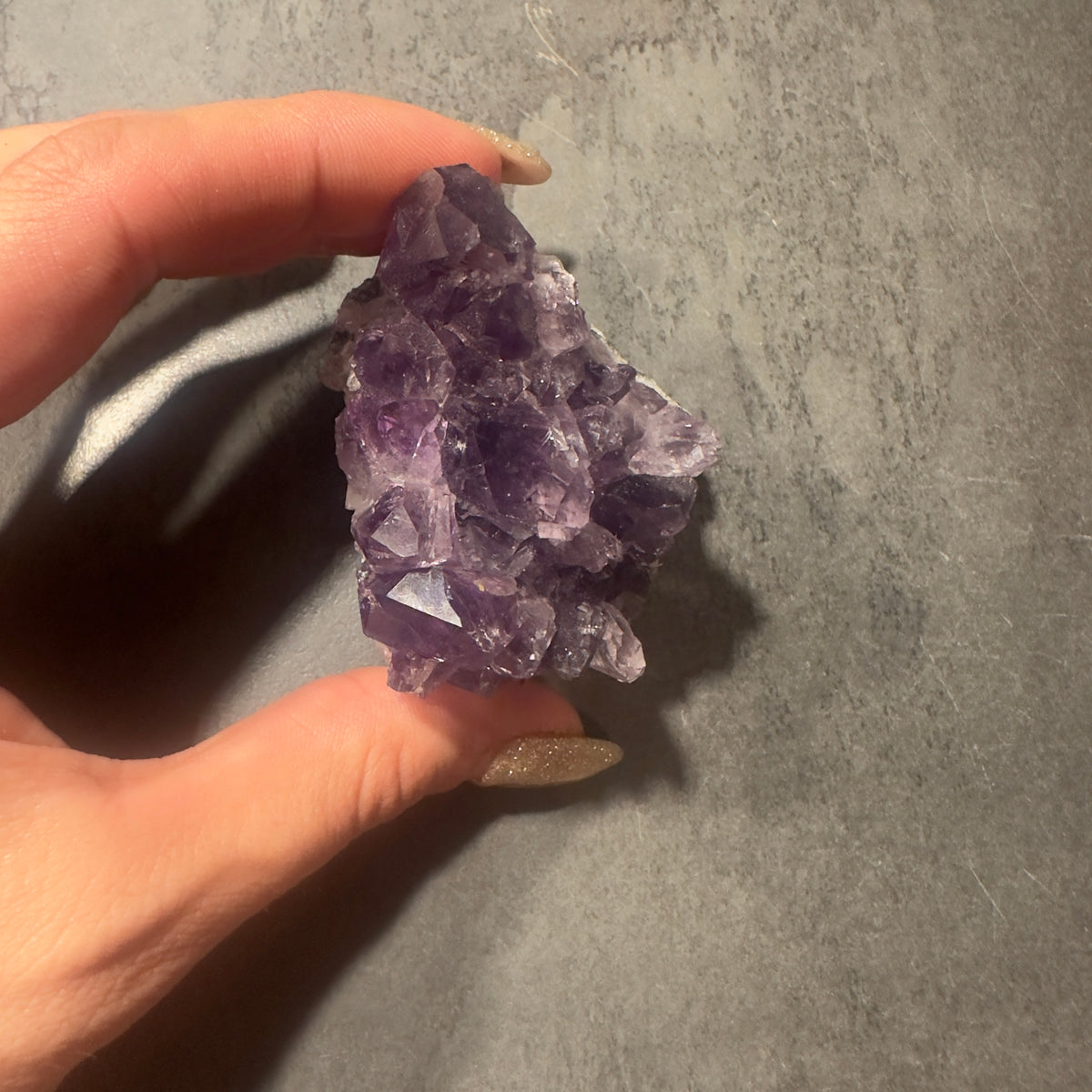 Amethyst Drüsen‑Handstück für Klarheit, Ruhe
