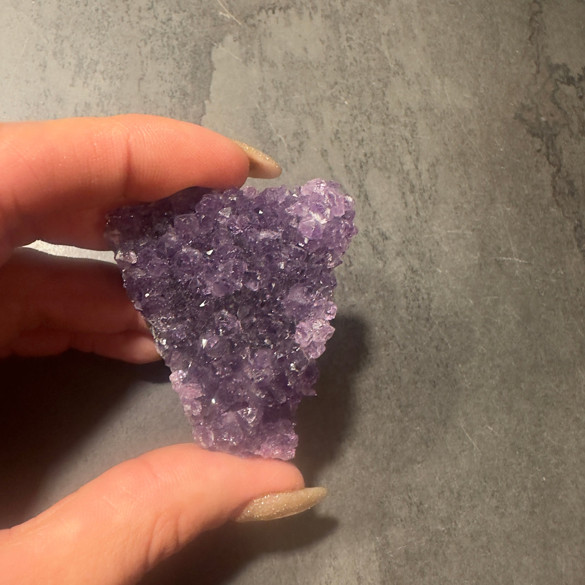 Amethyst Drüsen‑Handstück für Klarheit, Ruhe