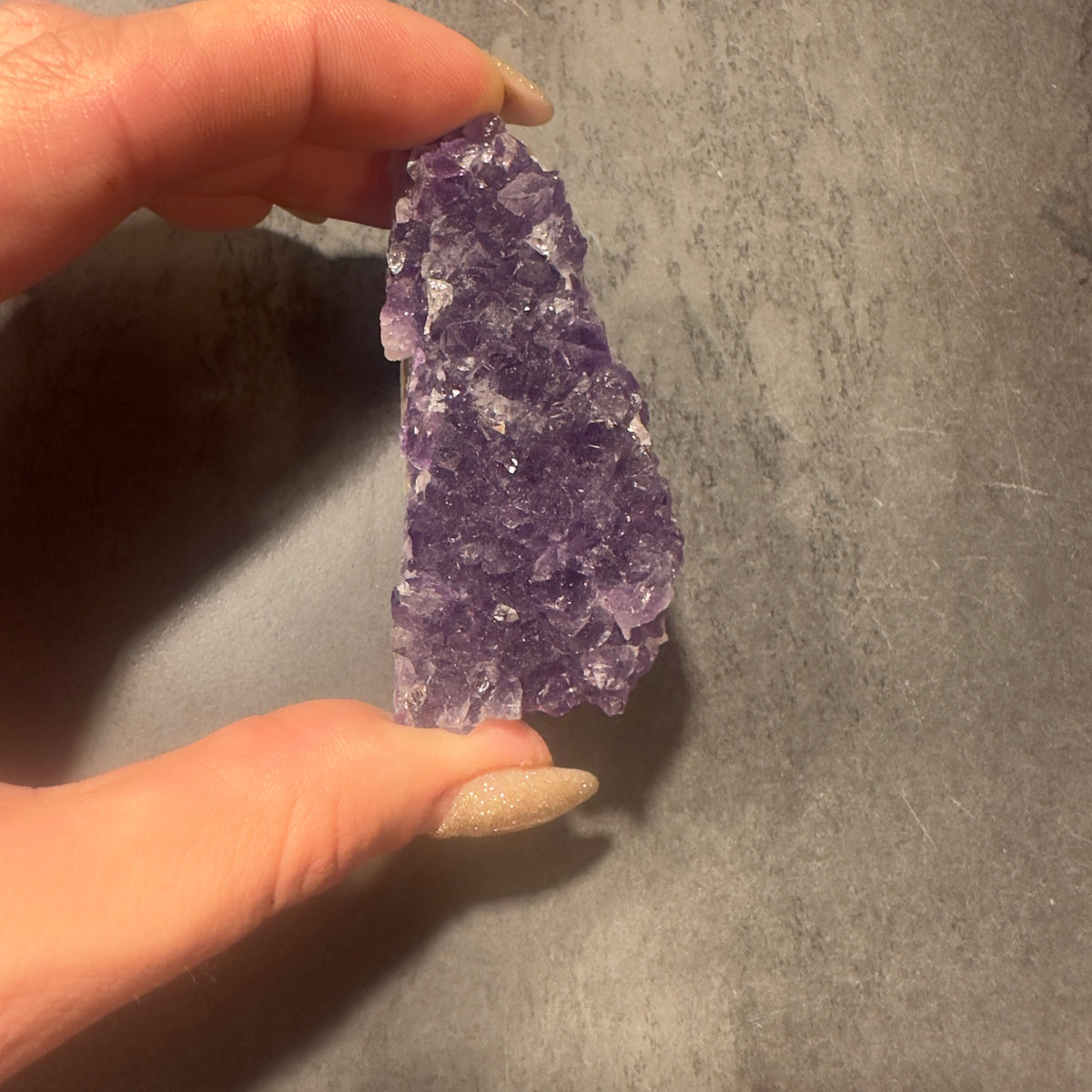 Amethyst Drüsen‑Handstück für Klarheit, Ruhe