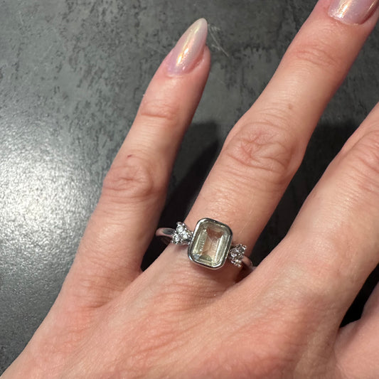 Heller Citrin Ring größenverstellbar – Fülle, Wärme & klare Ausstrahlung