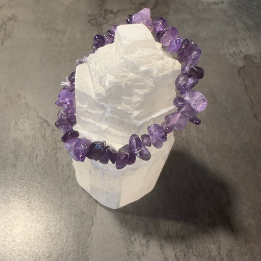 Kristallsplitterarmband Amethyst Seelenruhe