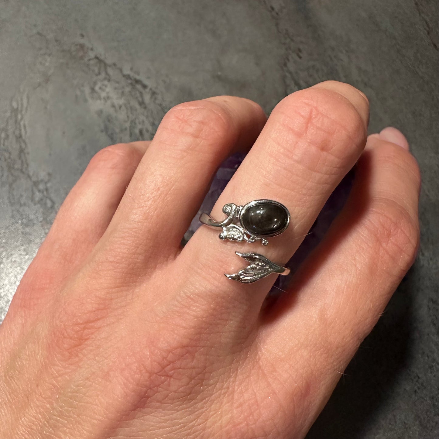 Hyperster Ring größenverstellbar – Energie, Fokus & kraftvolle Ausrichtung