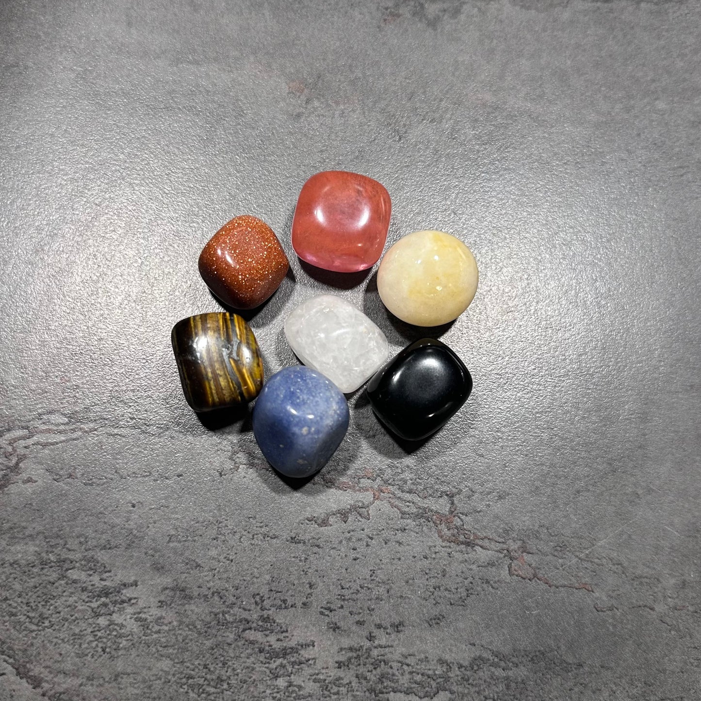 3er Überraschungs‑Trommelstein