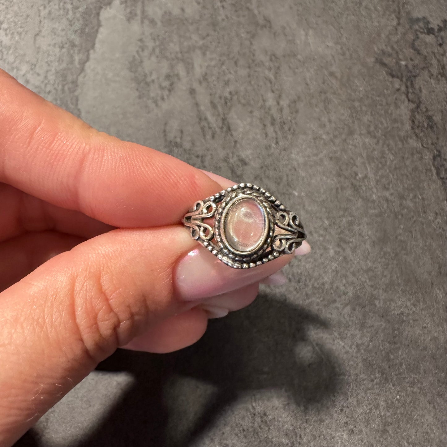 Bergkristall Ring größenverstellbar – Klarheit, Reinheit & energetische Ordnung