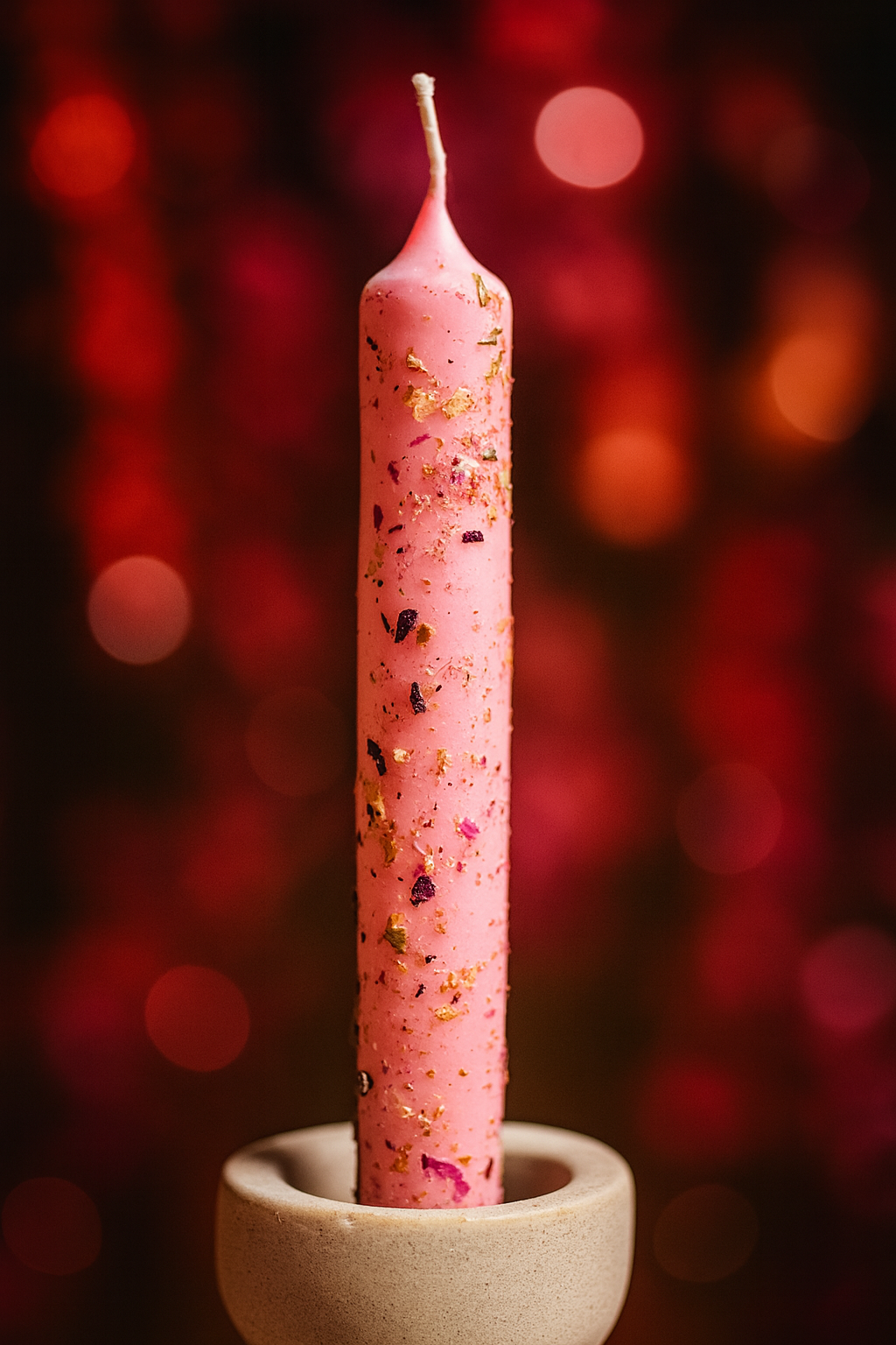 Ritualkerze „Liebe & Beziehung“ – mit Anleitung für Herzöffnung und Harmonie