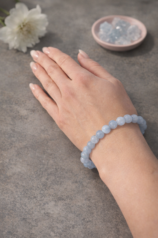 Aquamarin-Armband Klarheit & Frieden